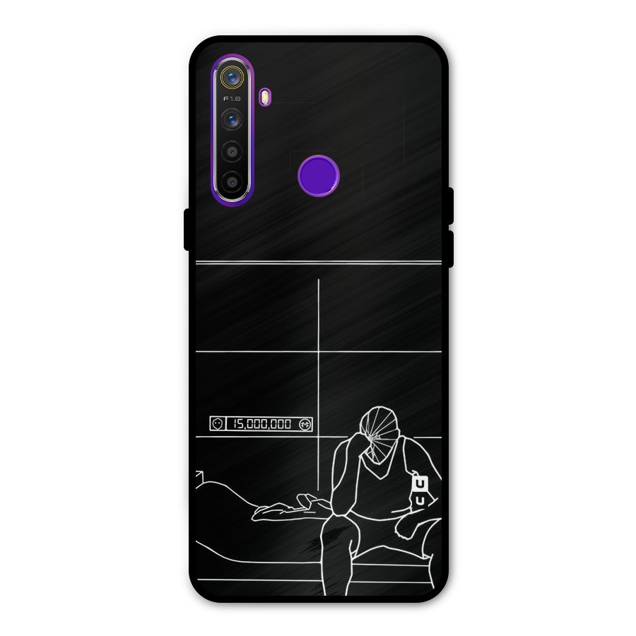 Teen Merits Metal Back Case for Realme Narzo 10