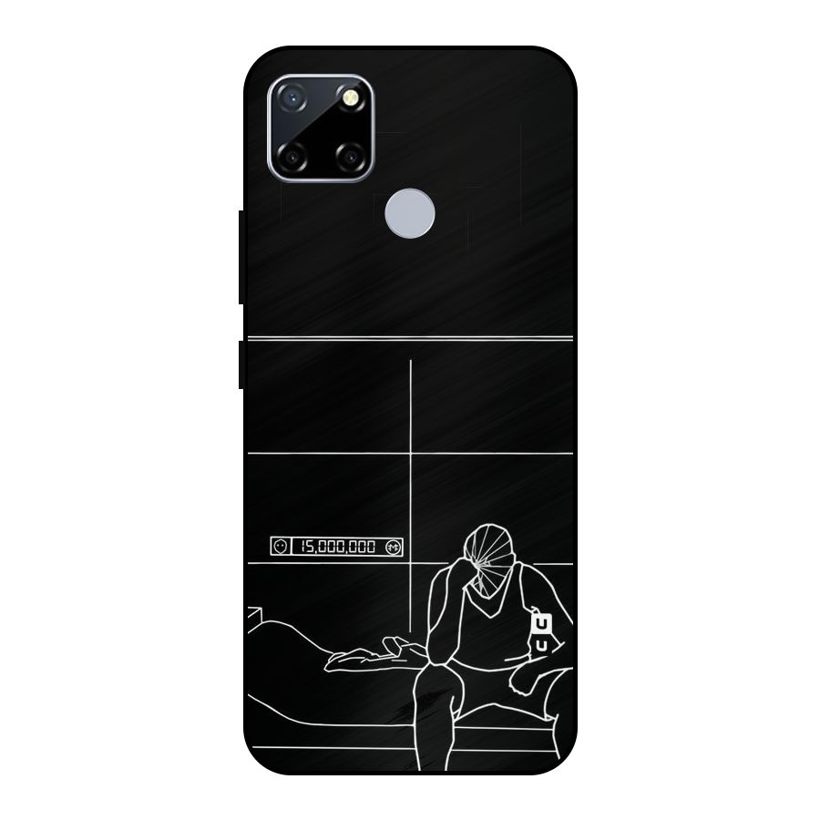 Teen Merits Metal Back Case for Realme Narzo 20