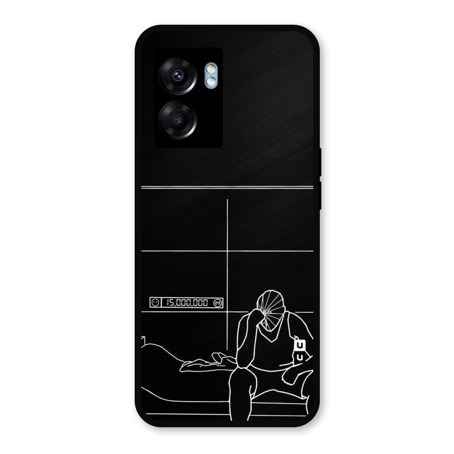 Teen Merits Metal Back Case for Realme Narzo 50 5G