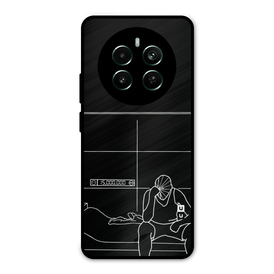 Teen Merits Metal Back Case for Realme Narzo 70 Pro