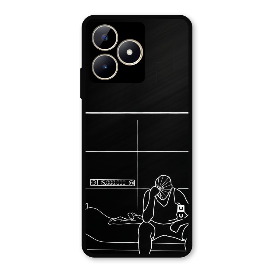 Teen Merits Metal Back Case for Realme Narzo N53