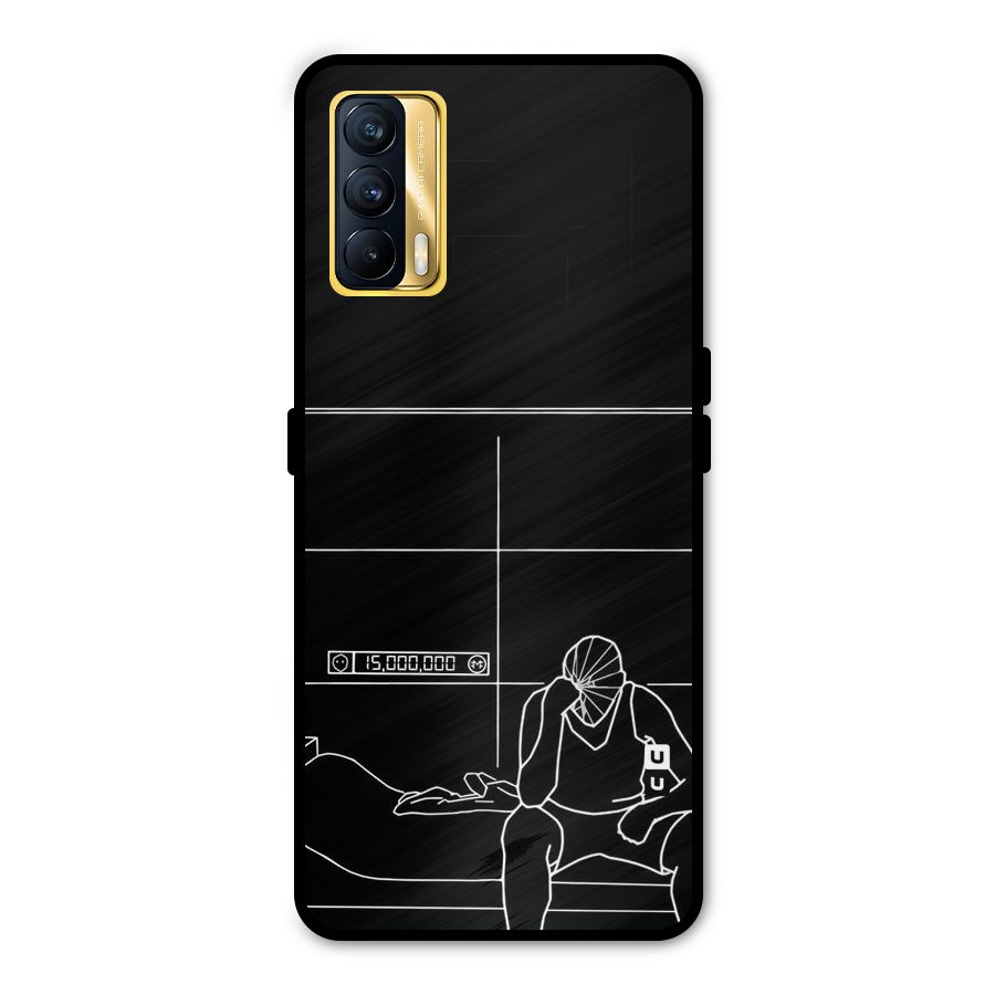 Teen Merits Metal Back Case for Realme X7