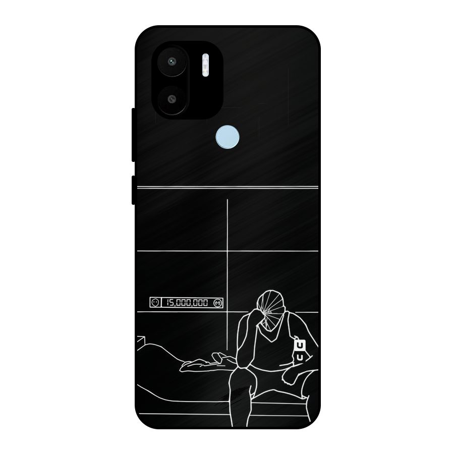 Teen Merits Metal Back Case for Redmi A2+