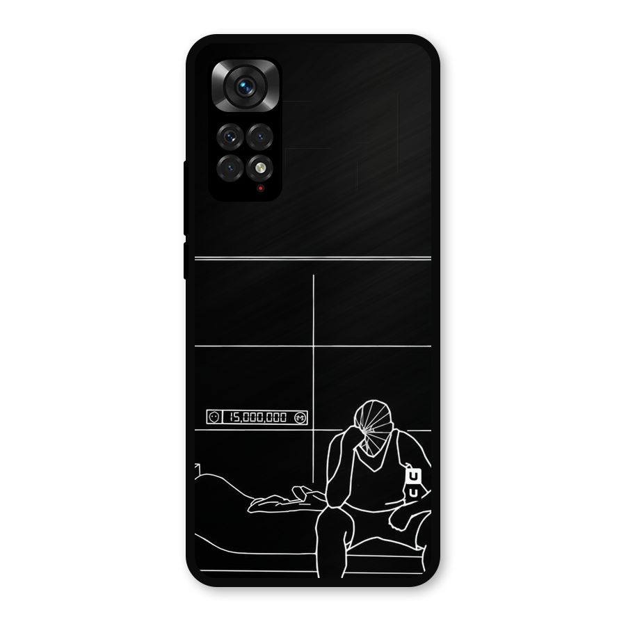 Teen Merits Metal Back Case for Redmi Note 11s