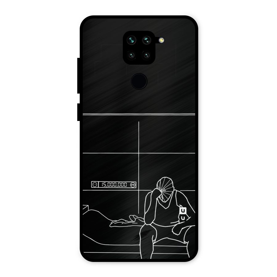 Teen Merits Metal Back Case for Redmi Note 9