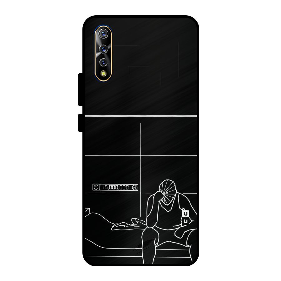 Teen Merits Metal Back Case for Vivo S1