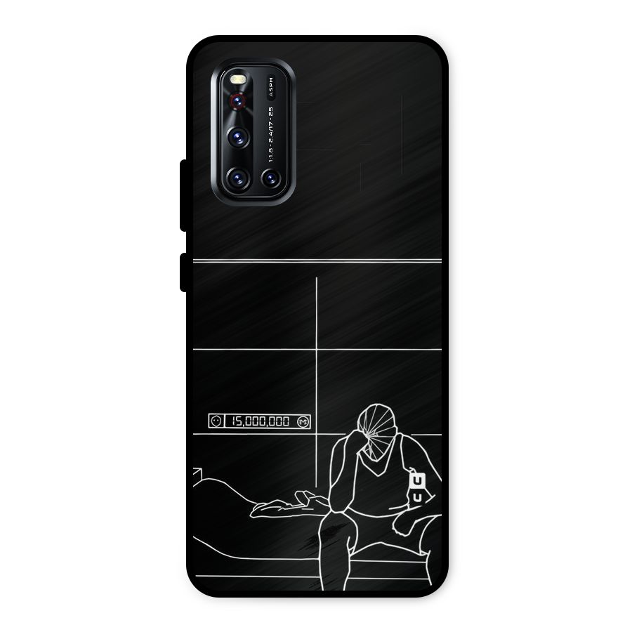 Teen Merits Metal Back Case for Vivo V19