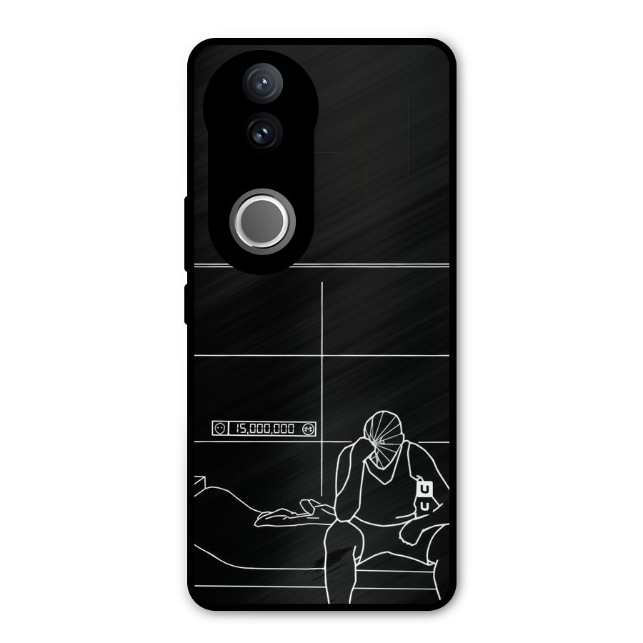 Teen Merits Metal Back Case for Vivo V50