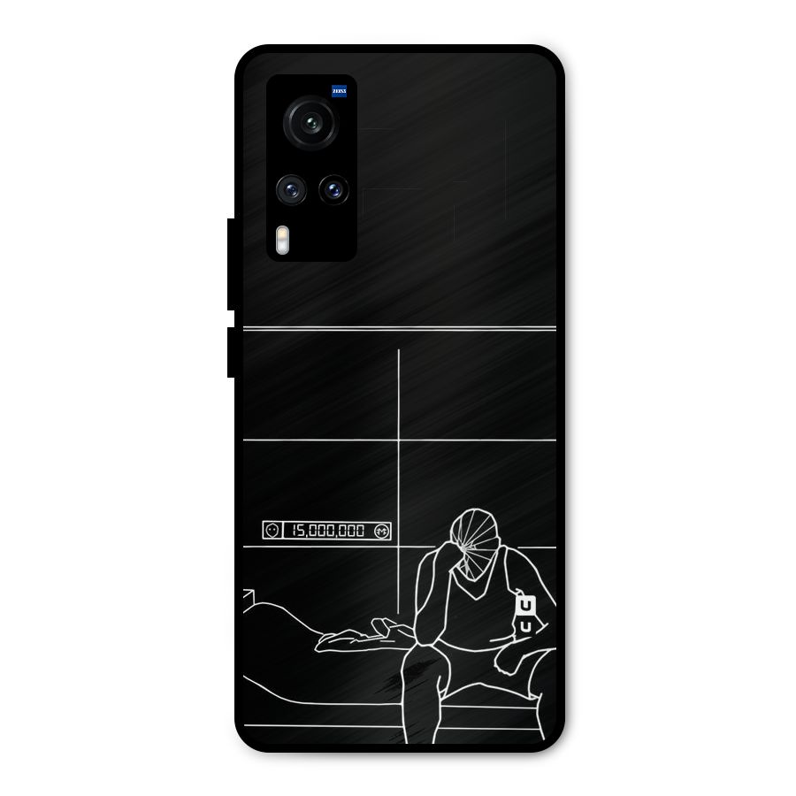 Teen Merits Metal Back Case for Vivo X60