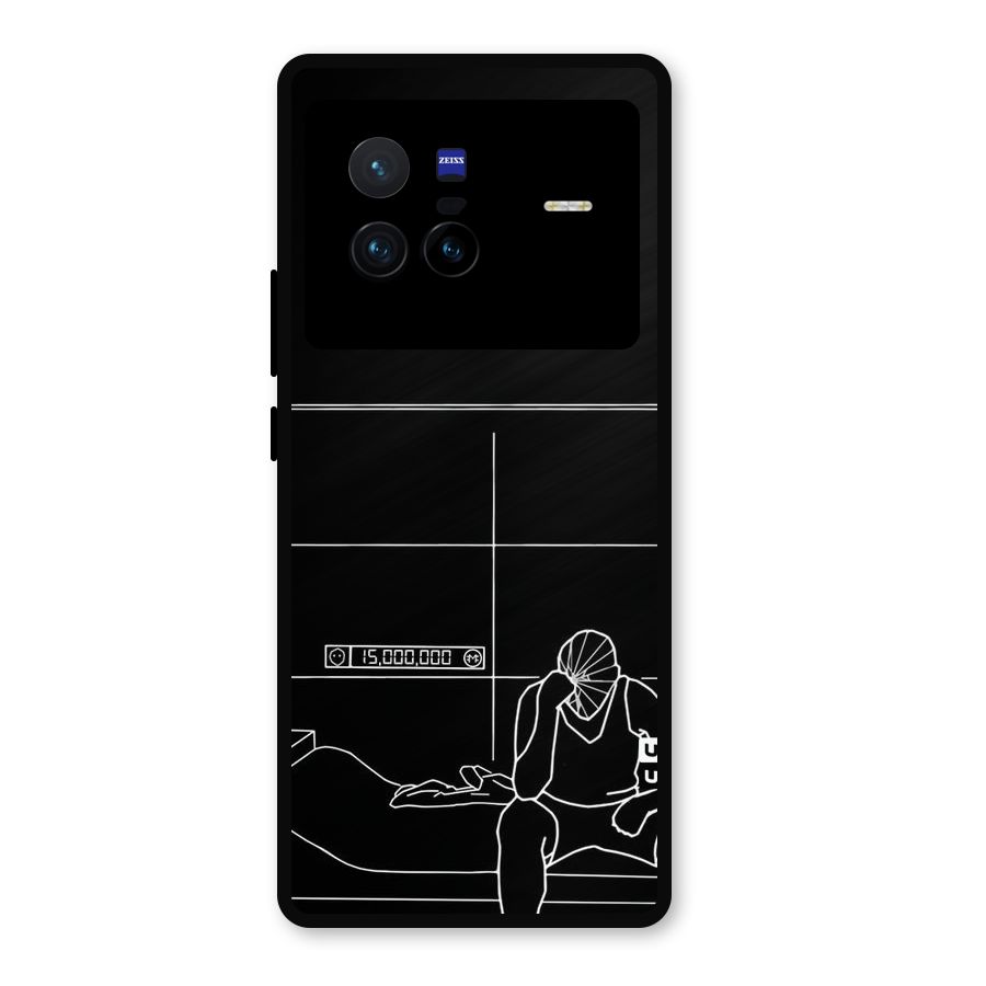 Teen Merits Metal Back Case for Vivo X80