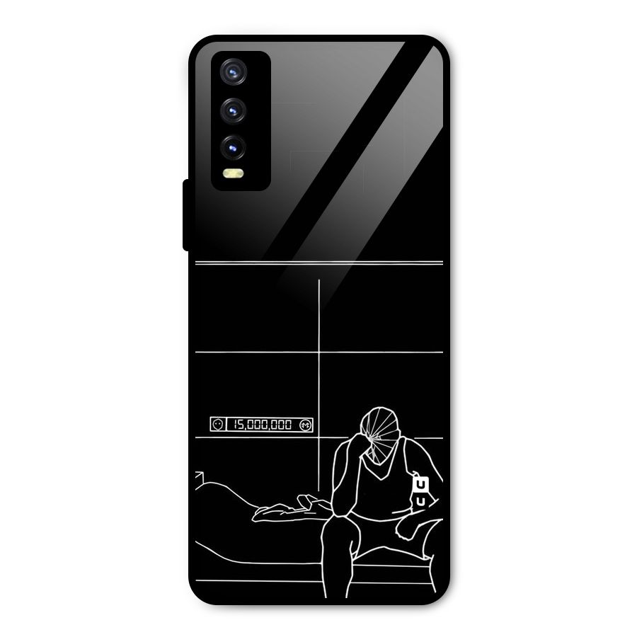 Teen Merits Metal Back Case for Vivo Y20 2021
