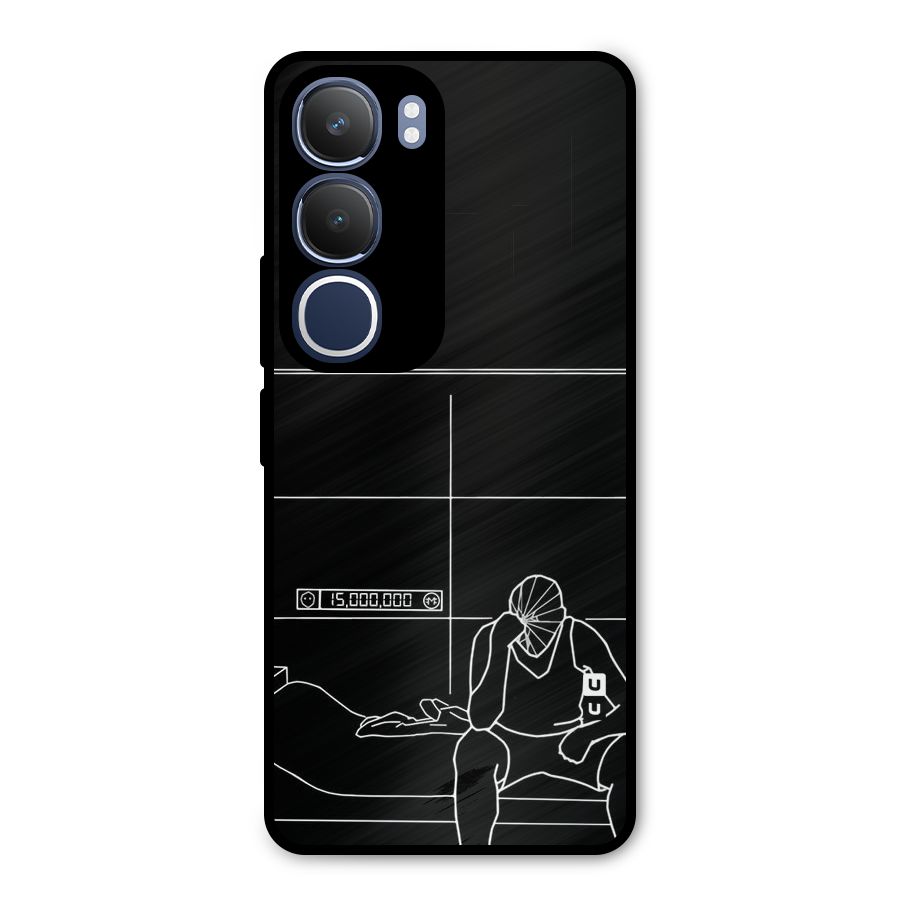 Teen Merits Metal Back Case for Vivo Y29