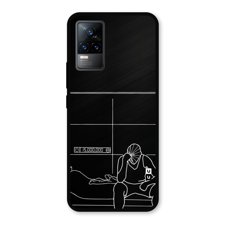 Teen Merits Metal Back Case for Vivo Y73