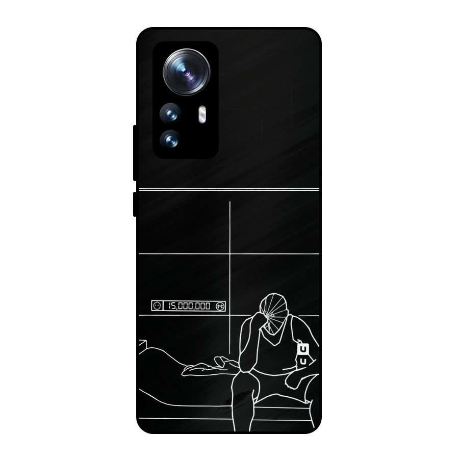 Teen Merits Metal Back Case for Xiaomi 12 Pro