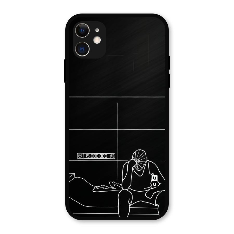Teen Merits Metal Back Case for iPhone 11