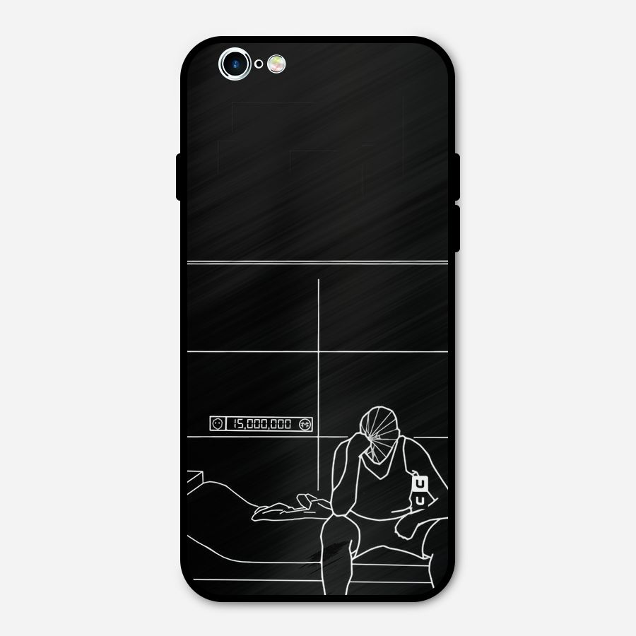 Teen Merits Metal Back Case for iPhone 6 6s