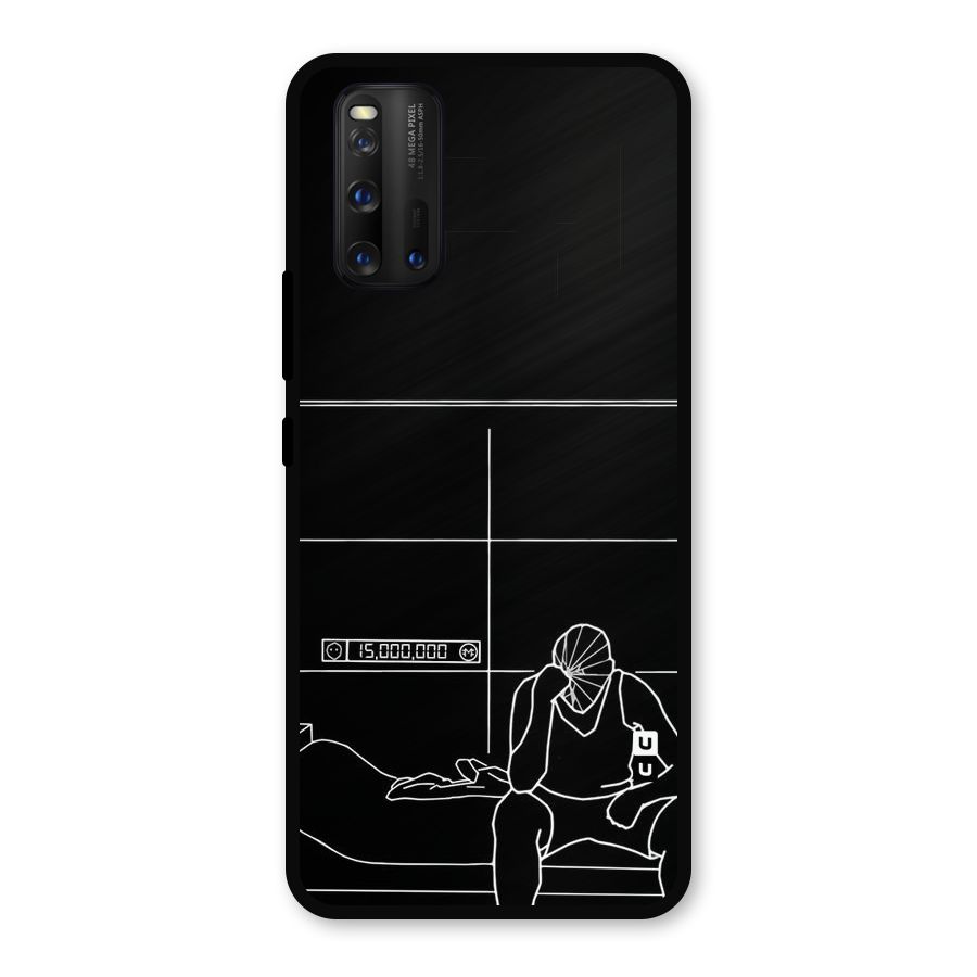 Teen Merits Metal Back Case for iQOO 3