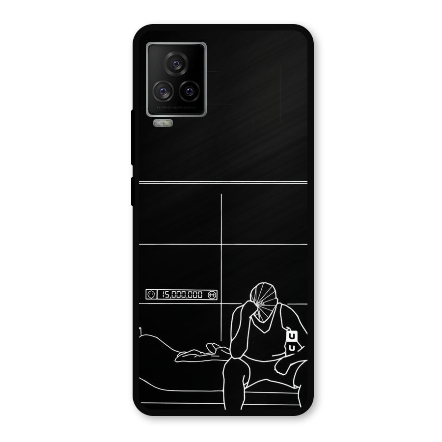 Teen Merits Metal Back Case for iQOO 7 Legend 5G