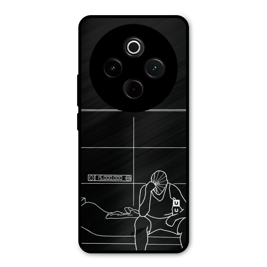 Teen Merits Metal Back Case for iQOO Z10