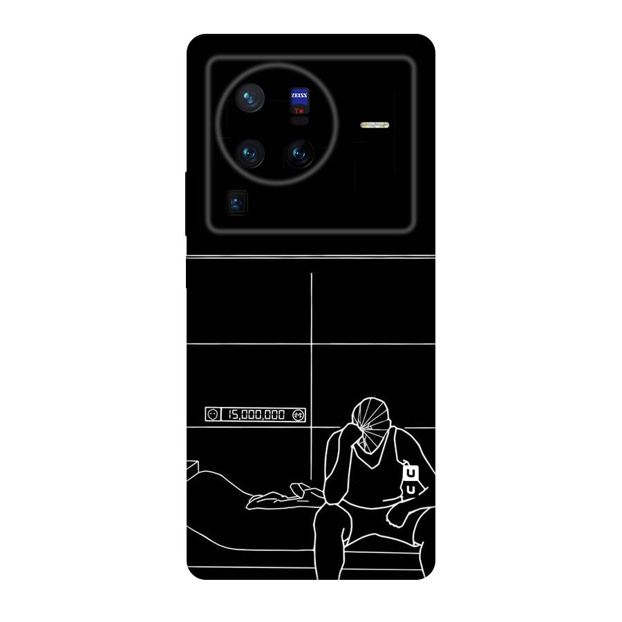Teen Merits Original Polycarbonate Back Case for Vivo X80