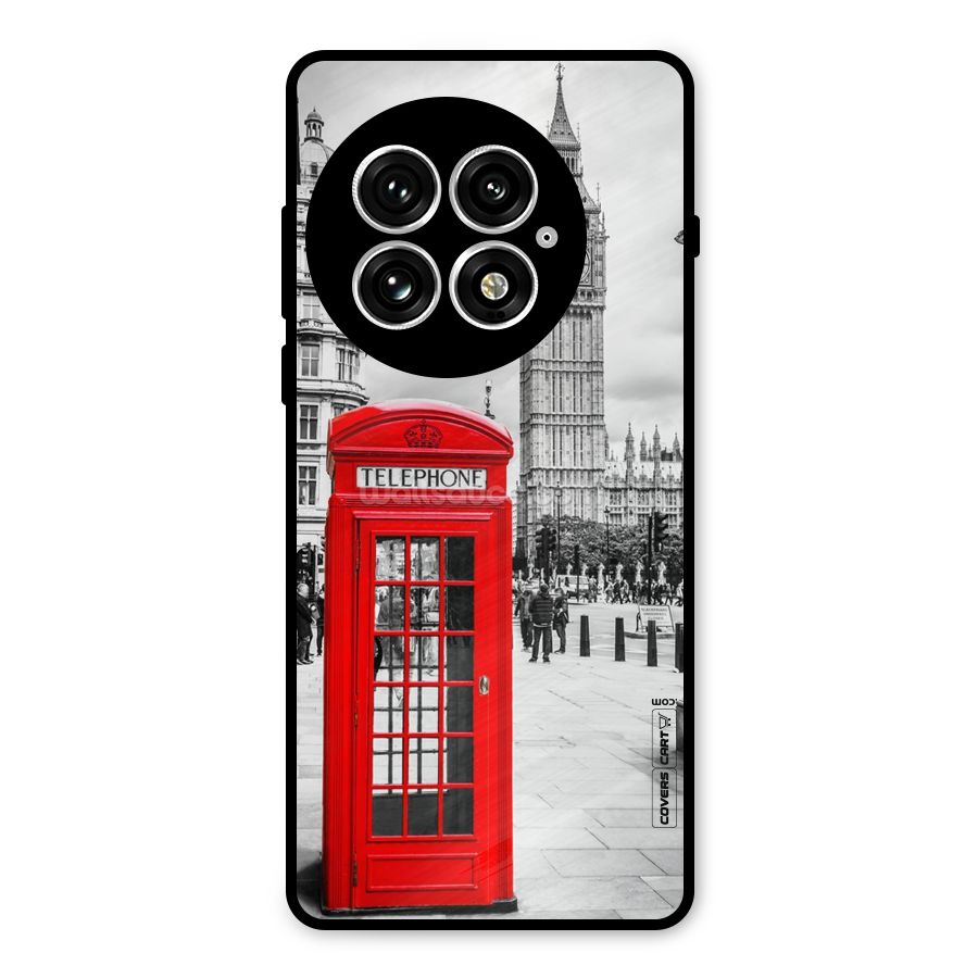 Telephone Booth Metal Back Case for OnePlus 13