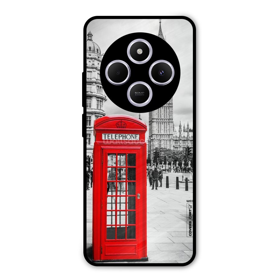 Telephone Booth Metal Back Case for Poco C75 5G