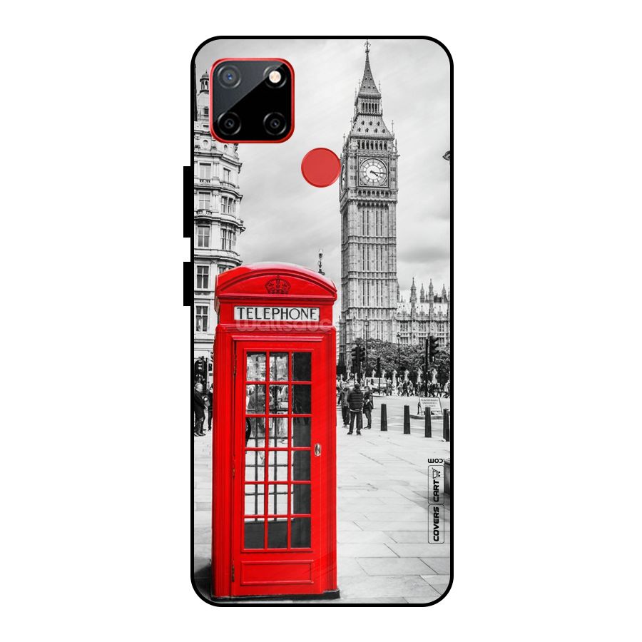 Telephone Booth Metal Back Case for Realme C12