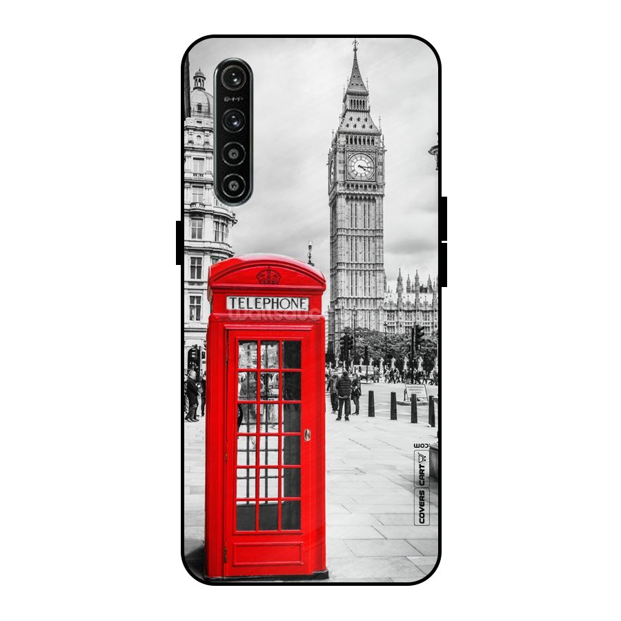 Telephone Booth Metal Back Case for Realme XT