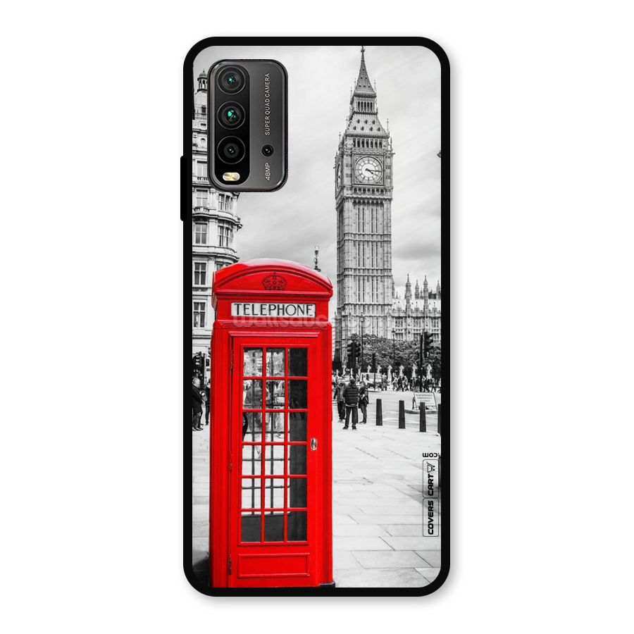 Telephone Booth Metal Back Case for Redmi 9 Power