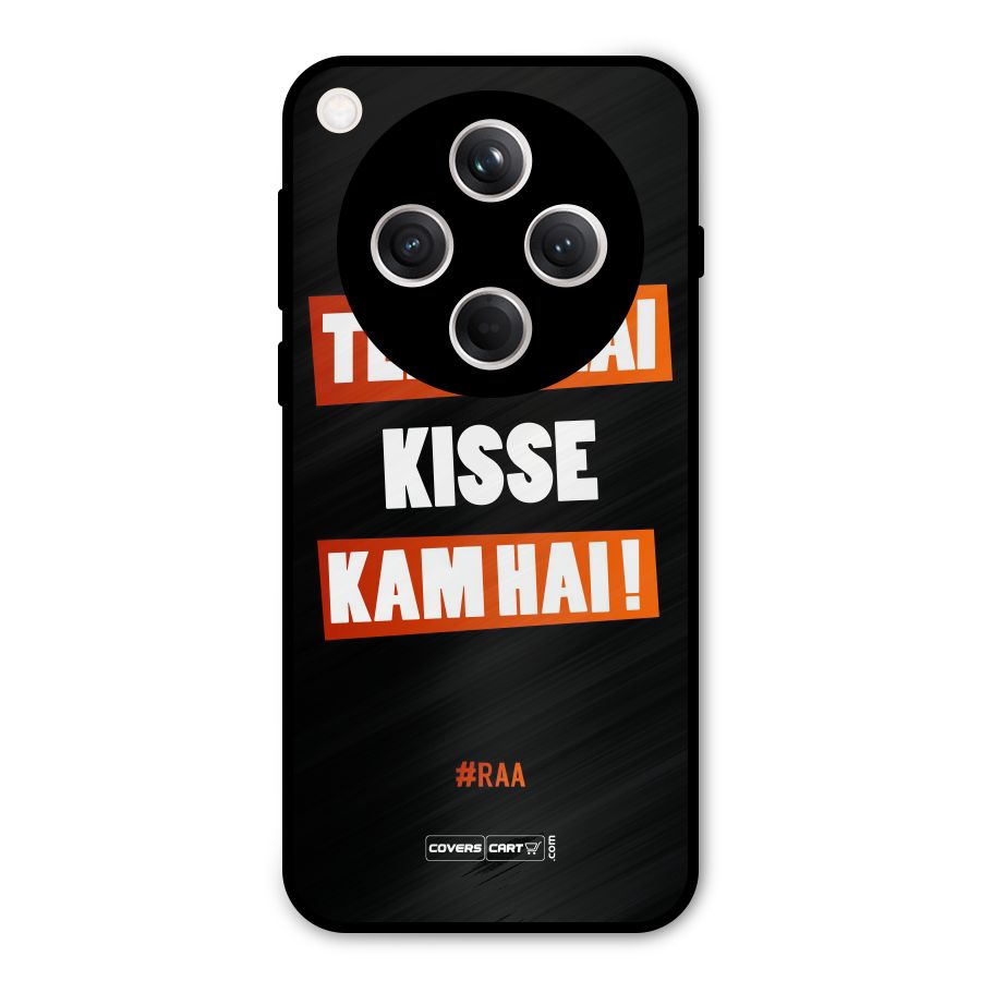 Tera Bhai Kisse Kam Hai Metal Back Case for Oppo Find X8