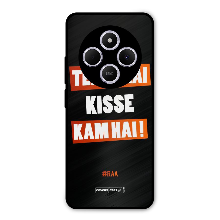 Tera Bhai Kisse Kam Hai Metal Back Case for Poco C75 5G