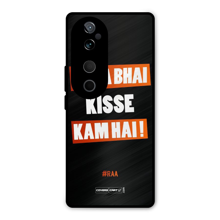 Tera Bhai Kisse Kam Hai Metal Back Case for Vivo T3 Ultra