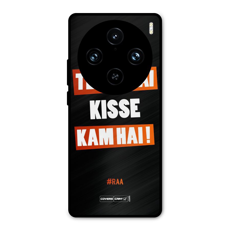 Tera Bhai Kisse Kam Hai Metal Back Case for Vivo X100 Pro
