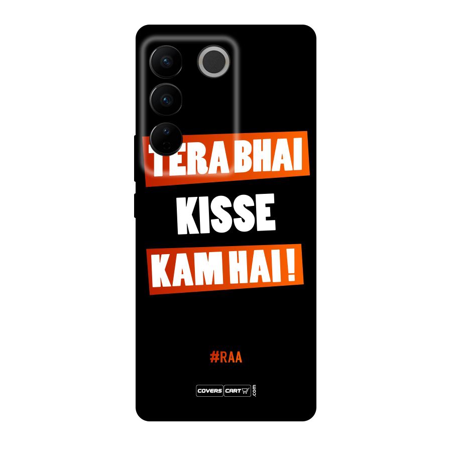 Tera Bhai Kisse Kam Hai Original Polycarbonate Back Case for Vivo V27