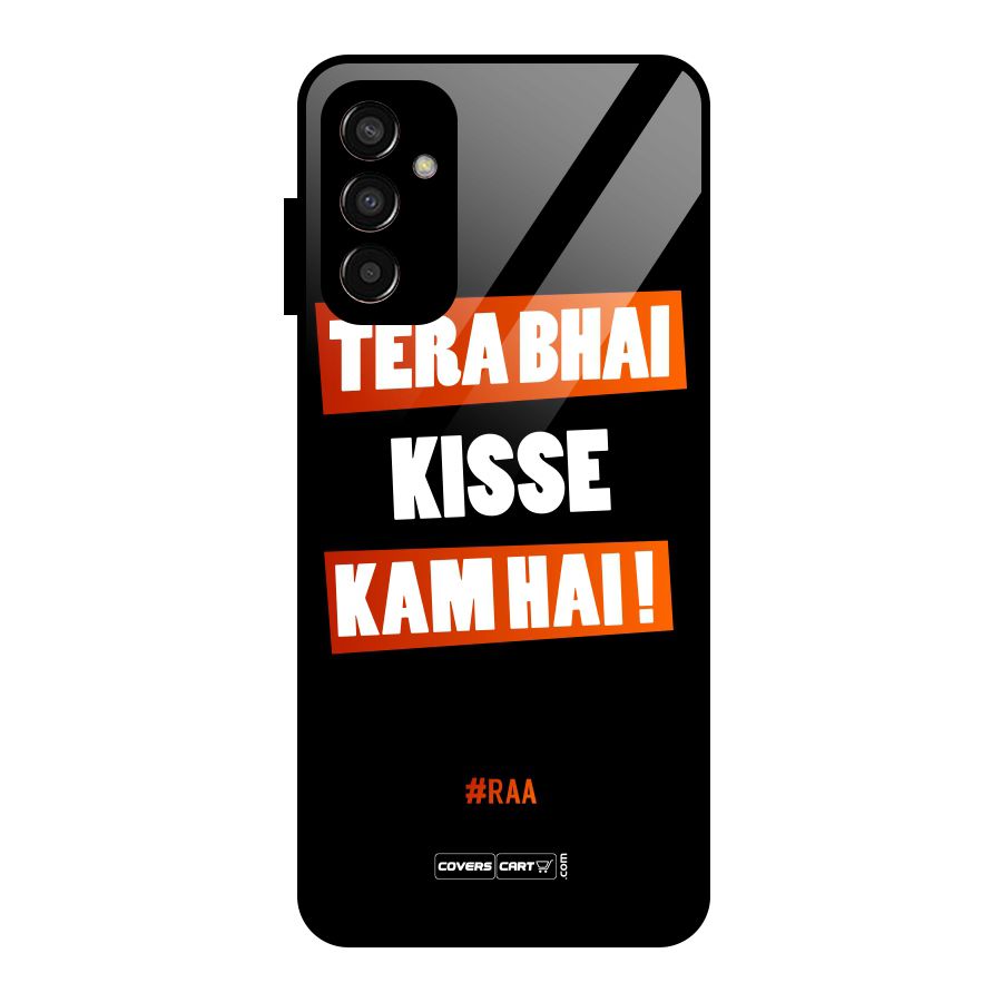 Tera Bhai Raftaar Glass Back Case for Galaxy F13
