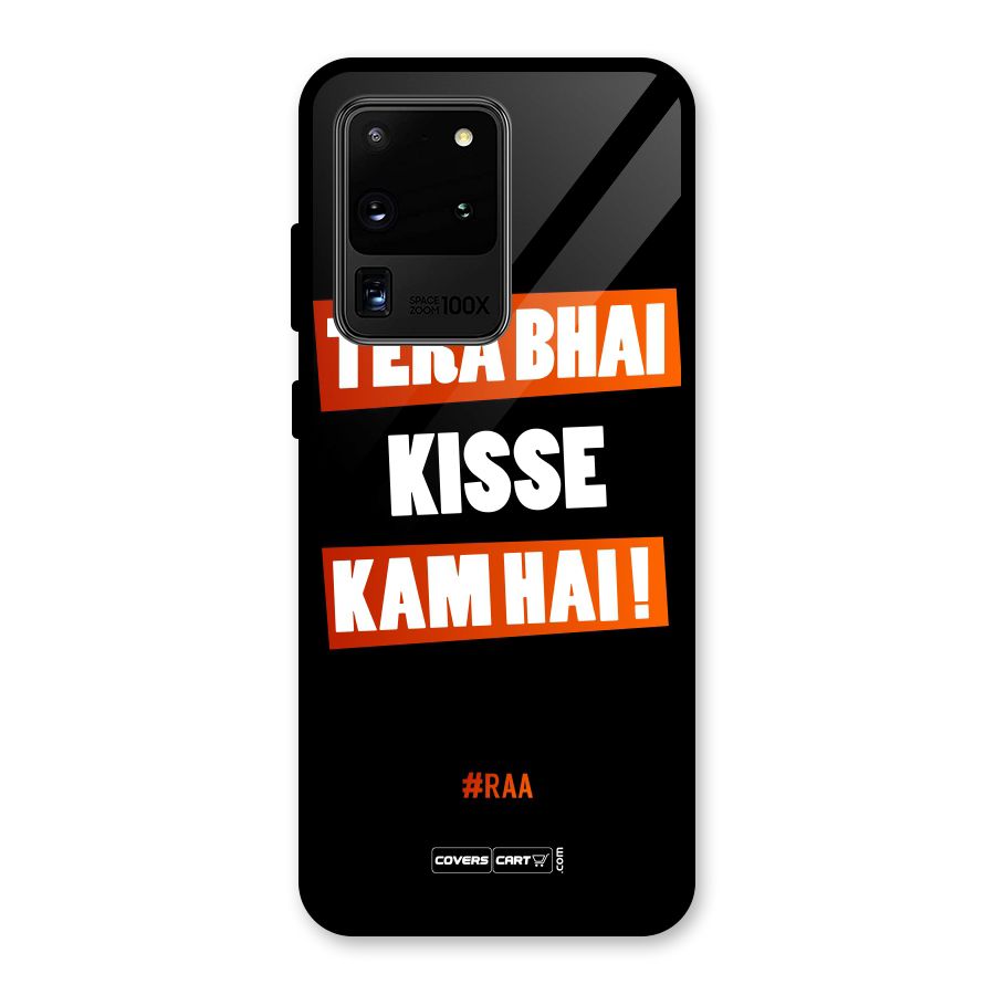 Tera Bhai Raftaar Glass Back Case for Galaxy S20 Ultra