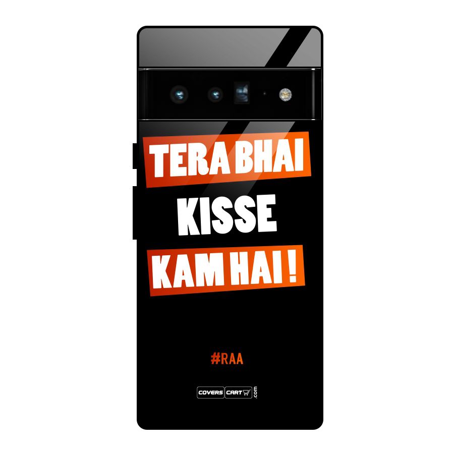 Tera Bhai Raftaar Glass Back Case for Google Pixel 6 Pro