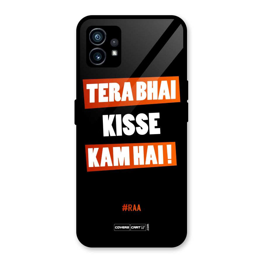 Tera Bhai Raftaar Glass Back Case for Nothing Phone 1