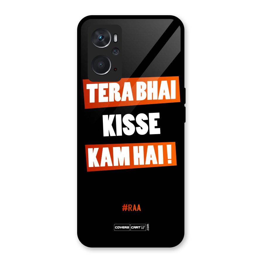 Tera Bhai Raftaar Glass Back Case for Oppo K10 4G