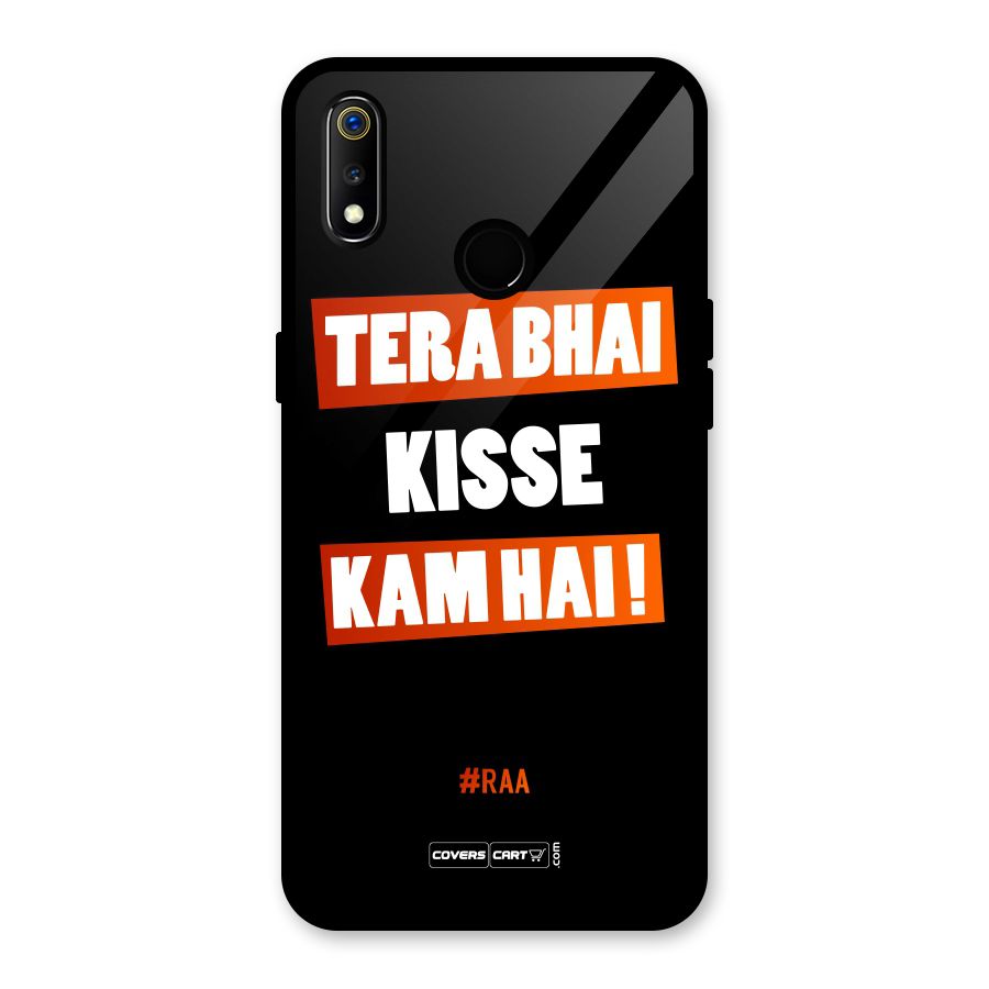 Tera Bhai Raftaar Glass Back Case for Realme 3
