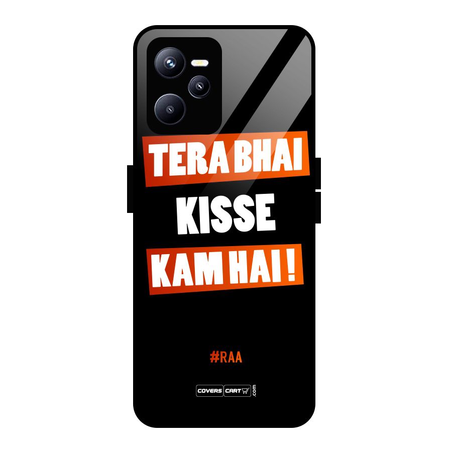Tera Bhai Raftaar Glass Back Case for Realme C35