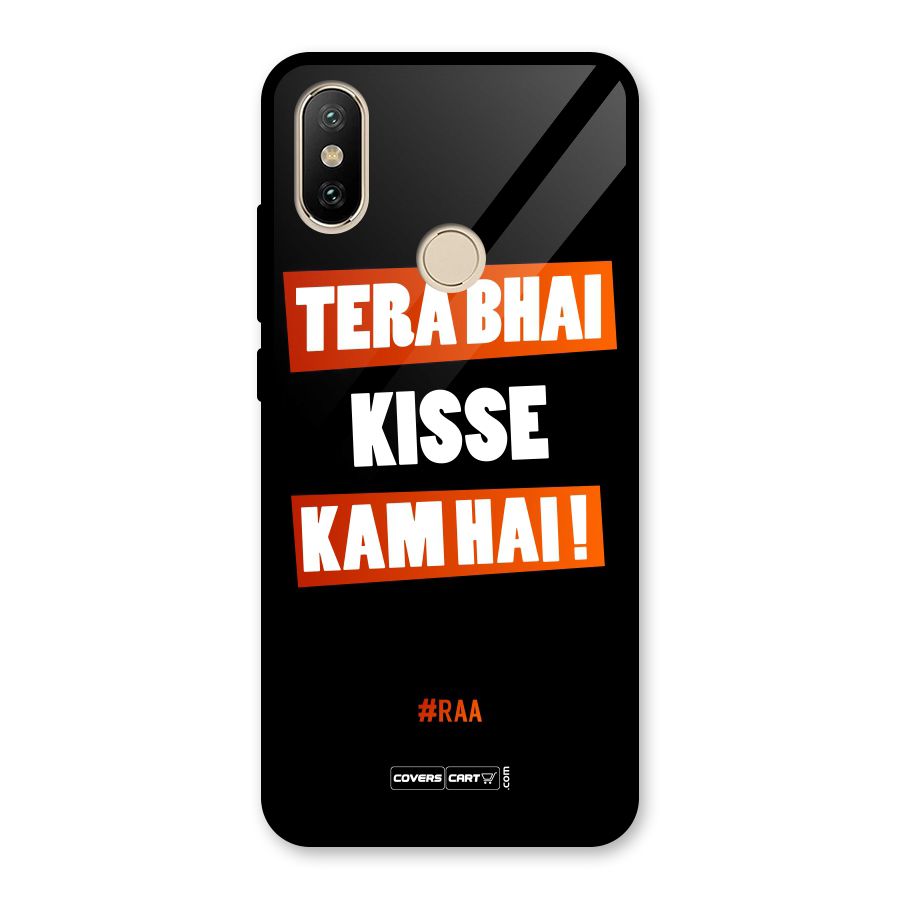 Tera Bhai Raftaar Glass Back Case for Redmi A2