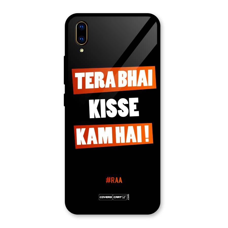 Tera Bhai Raftaar Glass Back Case for Vivo V11 Pro