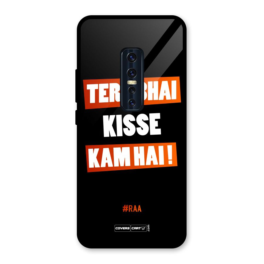 Tera Bhai Raftaar Glass Back Case for Vivo V17 Pro