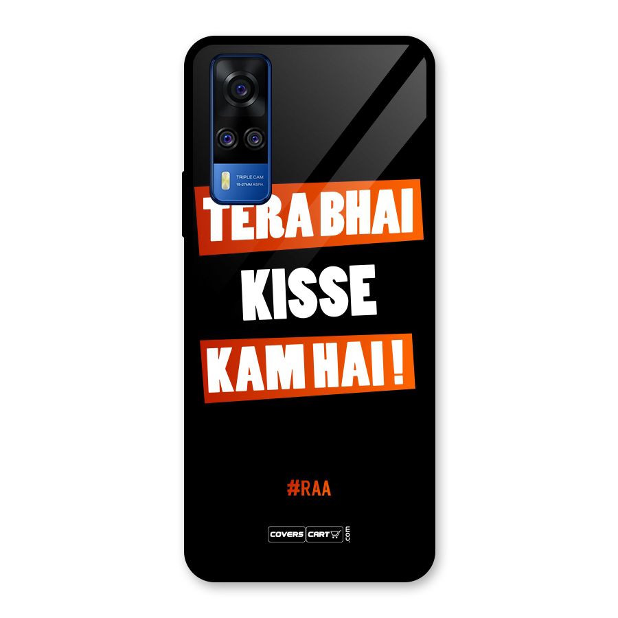 Tera Bhai Raftaar Glass Back Case for Vivo Y31