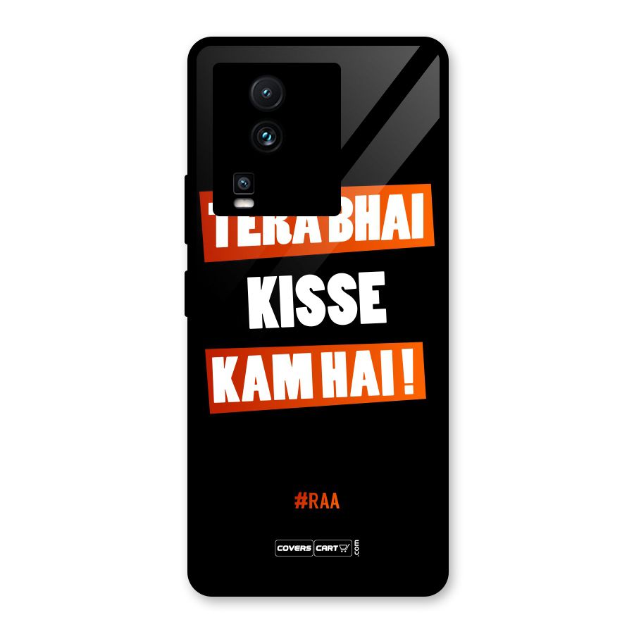 Tera Bhai Raftaar Glass Back Case for Vivo iQOO Neo 7 Pro