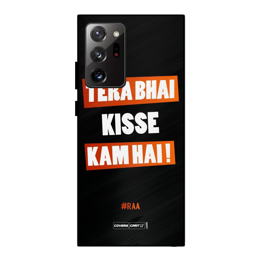 Tera Bhai Raftaar Metal Back Case for Galaxy Note 20 Ultra