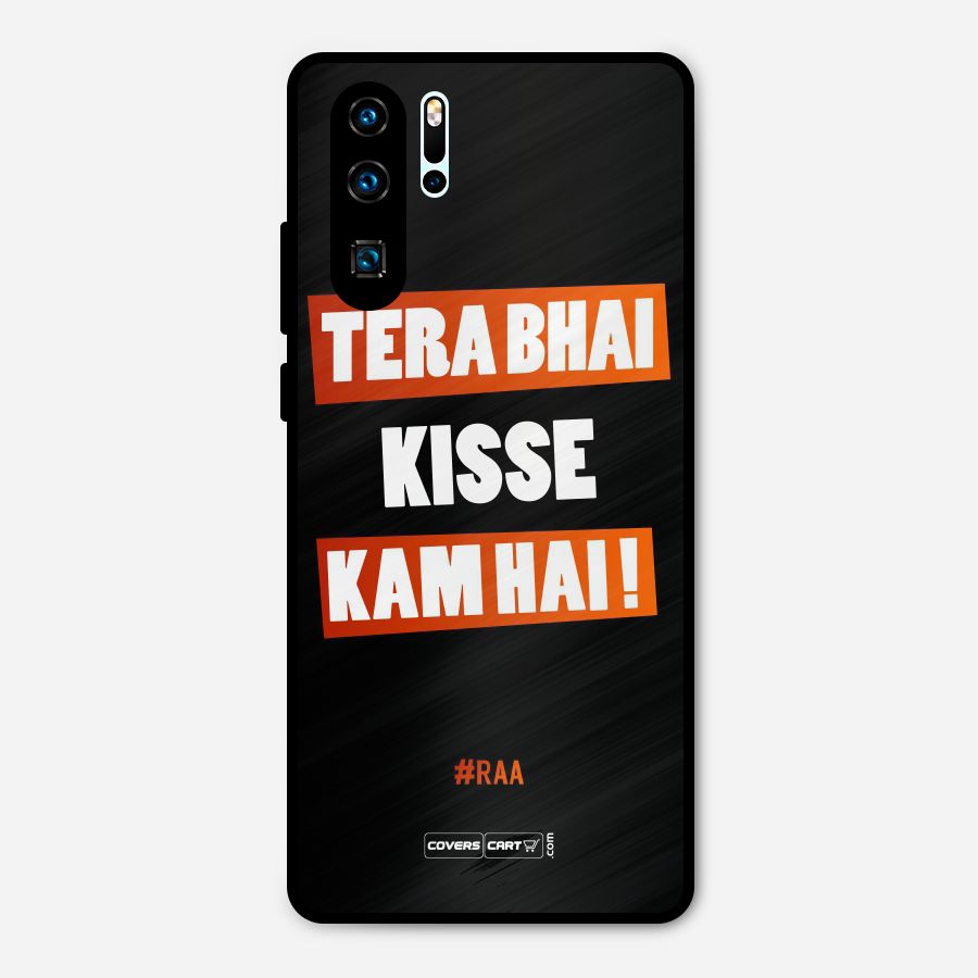 Tera Bhai Raftaar Metal Back Case for Huawei P30 Pro
