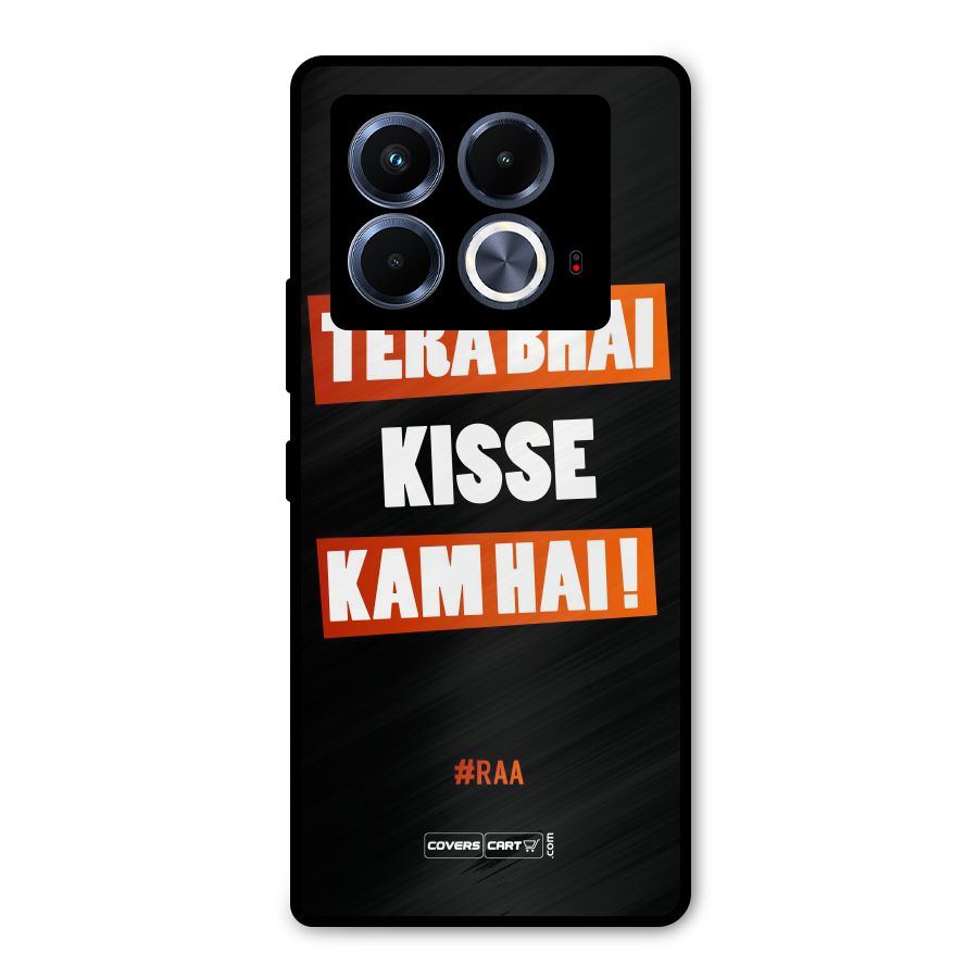 Tera Bhai Raftaar Metal Back Case for Infinix Note 40 5G