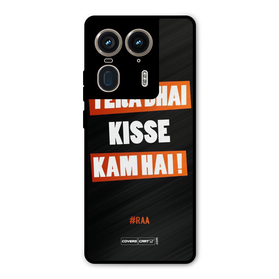 Tera Bhai Raftaar Metal Back Case for Motorola Edge 50 Ultra